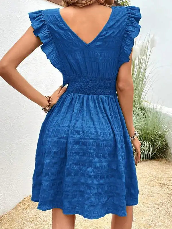 Sommerkleid für Damen - Elegantes Luftige italienische Maxikleid