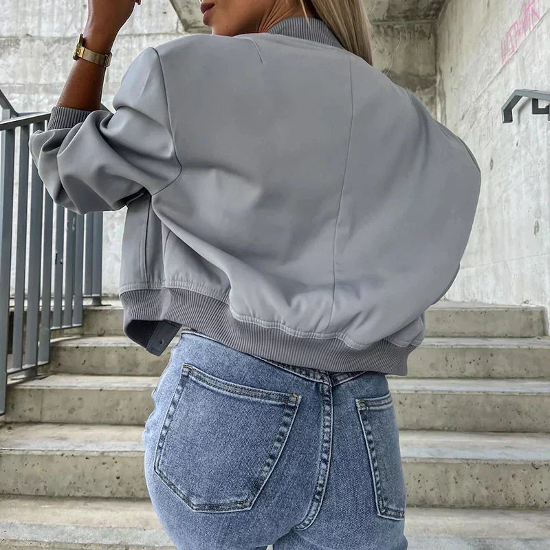 Bomberjacke für den Herbst - Stilvolle Übergansjacke für Damen
