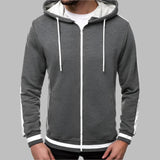 Eduard Winter Hoodie | Warmer Herren Hoodie mit Reißverschluss für den Winter