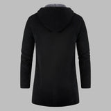 Chris Long Hoodie | Herren Hoodie mit langer Passform und Reißverschluss