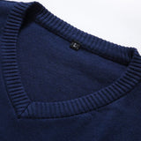 Gents V-Ausschnitt Pullover | Premium gestrickter Pullover mit V-Ausschnitt für Herren