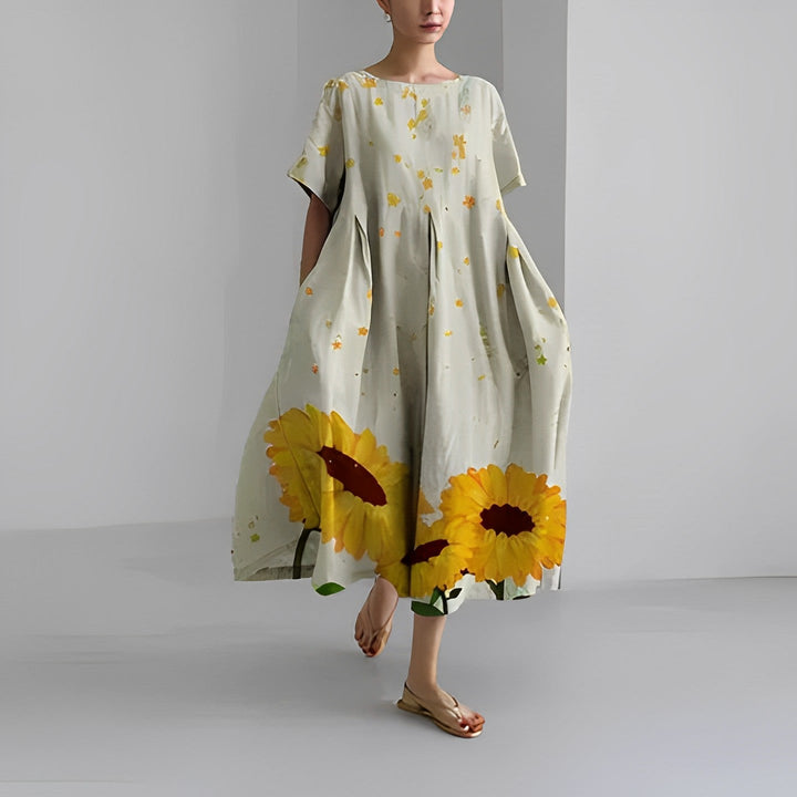 Sommerkleid Blumenprint Damen