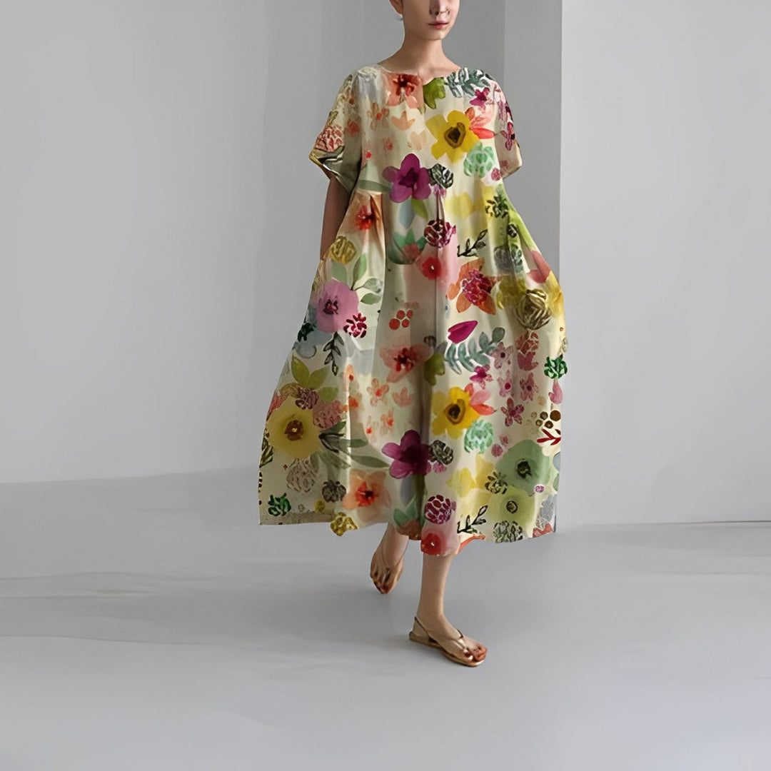 Sommerkleid Blumenprint Damen