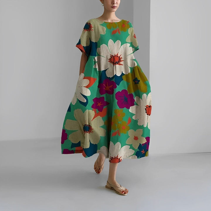 Sommerkleid Blumenprint Damen