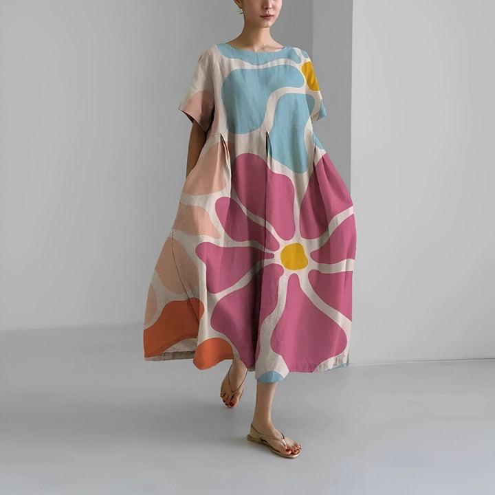 Sommerkleid Blumenprint Damen