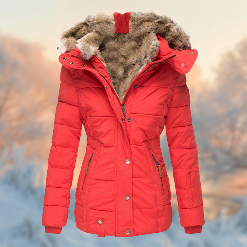 Stella Marie Parka | Warmer wasserdichter Winterparka mit Fleece-Futter für Damen