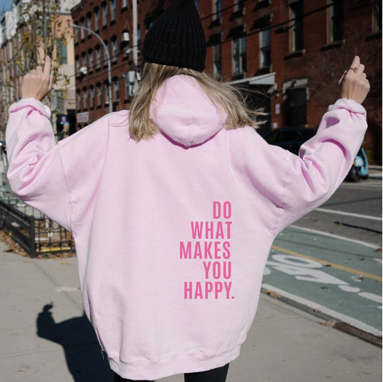 Trendy Damen Kapuzenpulli