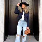Trendy Wollen Boucle