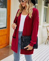 Trendy und bequeme Strickjacke