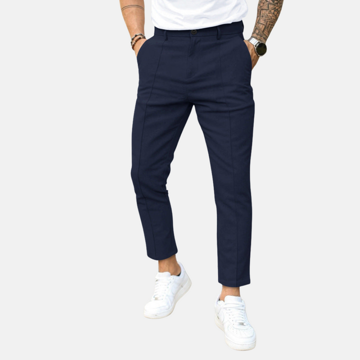 Chinohose für Freizeit - Legere Freizeithose im Slim Fit mit Stretch für Herren