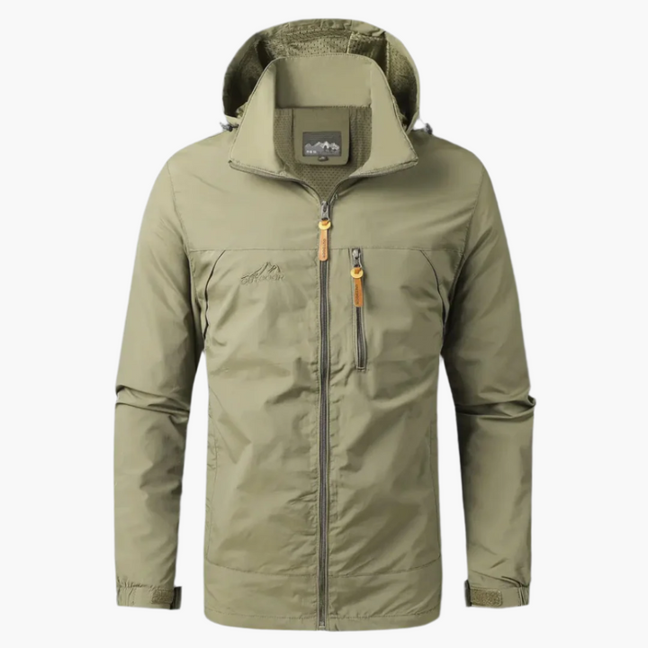Regenjacke für alle Aktivitäten - Wasser- und Winddichte Outdoor Windbreaker Jacke für Herren