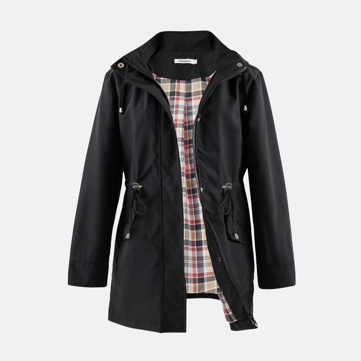 Windbreaker für den Herbst - Stilvolle Regenjacke mit Kapuze für Damen