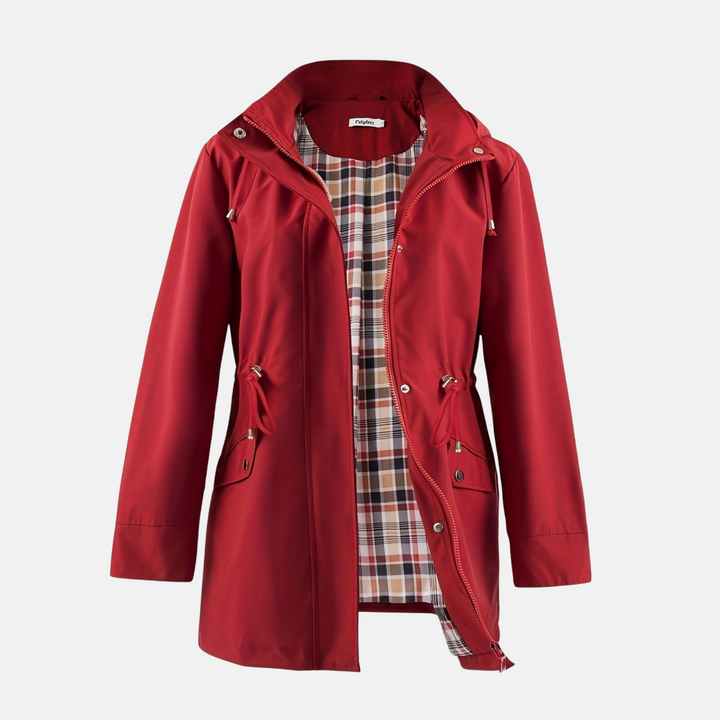 Windbreaker für den Herbst - Stilvolle Regenjacke mit Kapuze für Damen