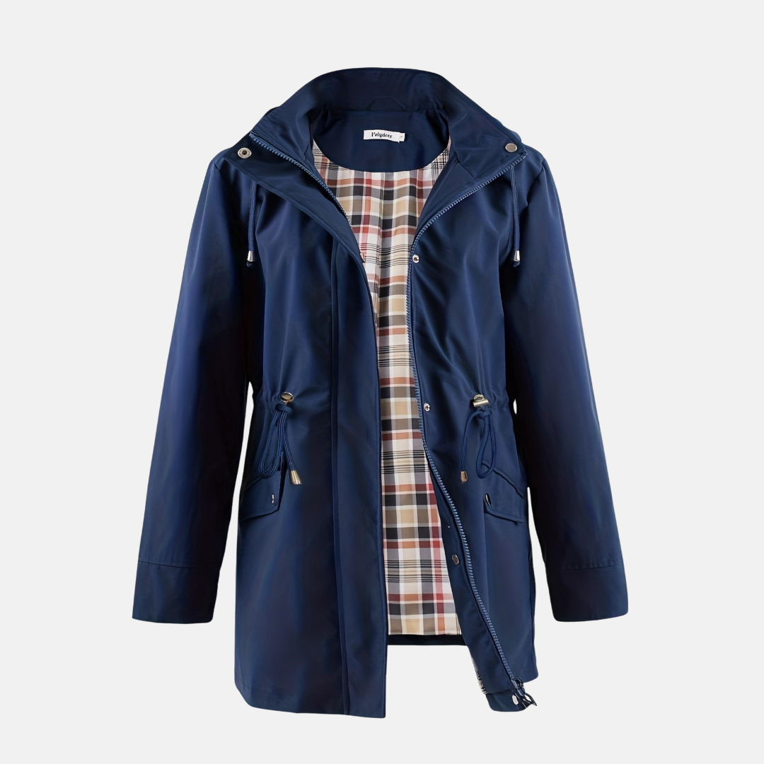 Windbreaker für den Herbst - Stilvolle Regenjacke mit Kapuze für Damen