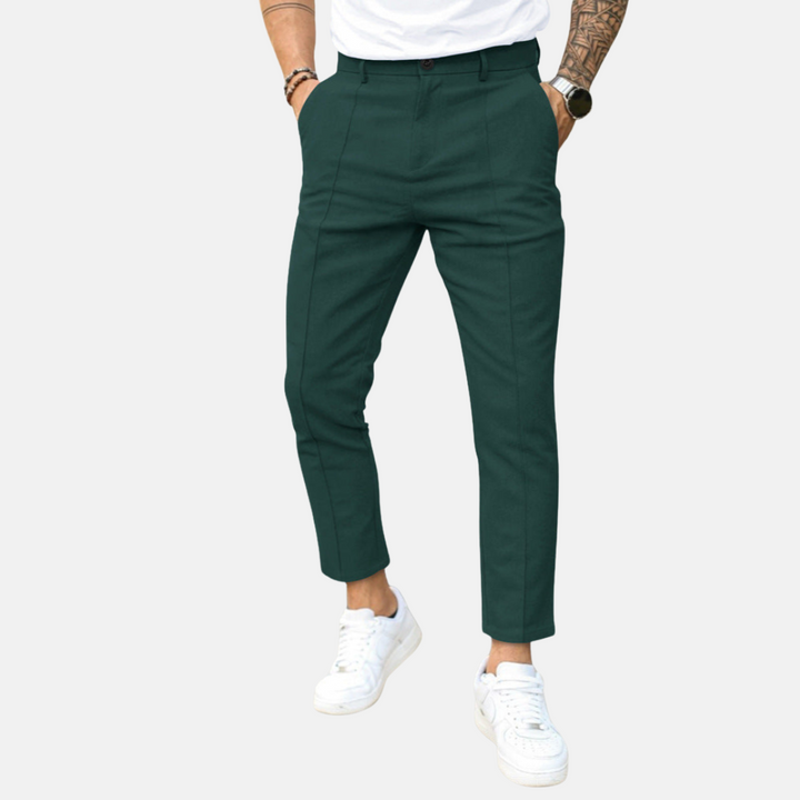 Chinohose für Freizeit - Legere Freizeithose im Slim Fit mit Stretch für Herren