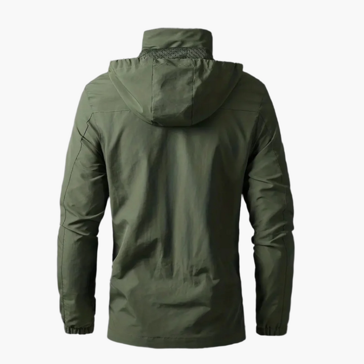 Regenjacke für alle Aktivitäten - Wasser- und Winddichte Outdoor Windbreaker Jacke für Herren