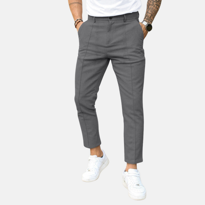 Chinohose für Freizeit - Legere Freizeithose im Slim Fit mit Stretch für Herren