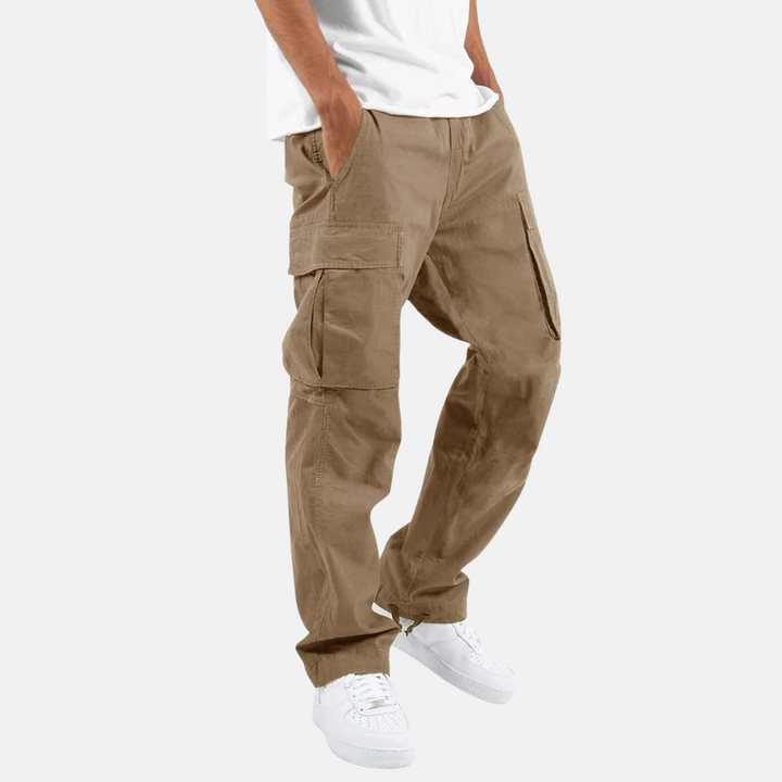 Weite Cargohose für den Herbst - Wasser- und Winddichte Alltagshose für Herren