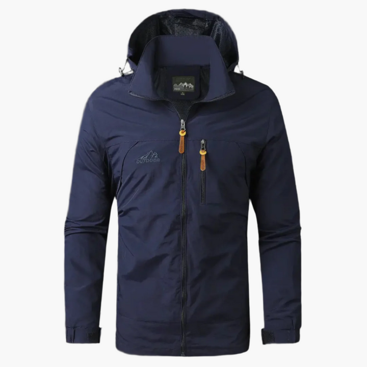 Regenjacke für alle Aktivitäten - Wasser- und Winddichte Outdoor Windbreaker Jacke für Herren
