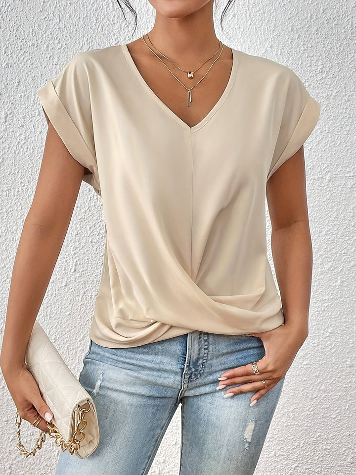 V Ausschnitt Shirt