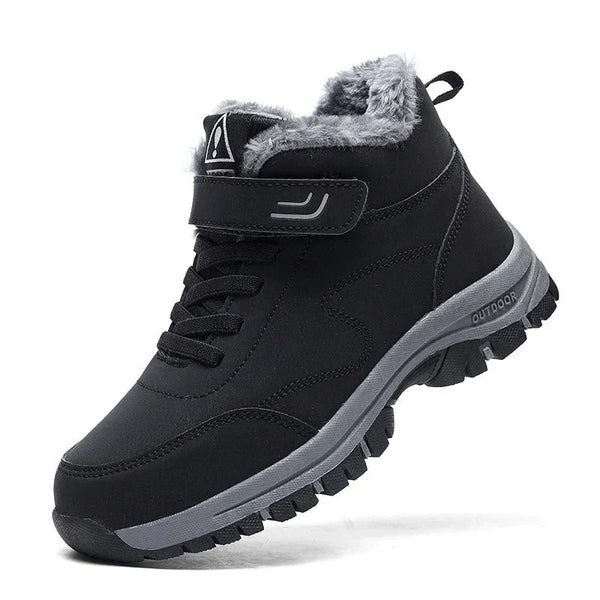 Voss Copenhagen Schneestiefel | Ergonomischer Stiefel mit Klettverschluss und geräumiger Zehen- und Fersenpartie für Damen