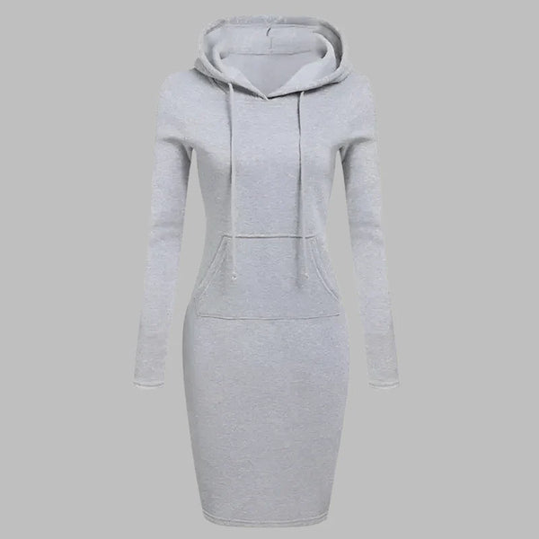 Vrouwen hooded Jurk