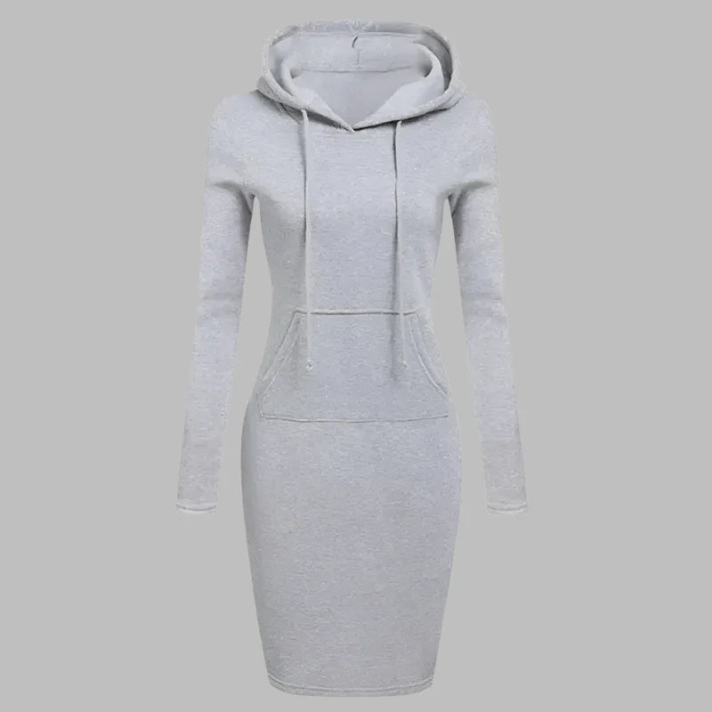 Vrouwen hooded Jurk