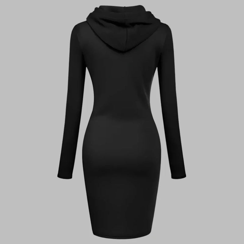 Vrouwen hooded Jurk