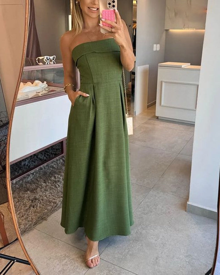 Abendkleid für Damen - Elegantes Maxikleid für Sommer