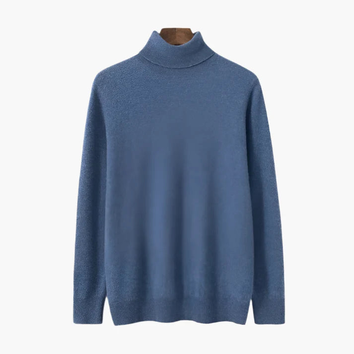 Rollkragenpullover für den Herbst - Premium Kaschmir-Pullover für Herren