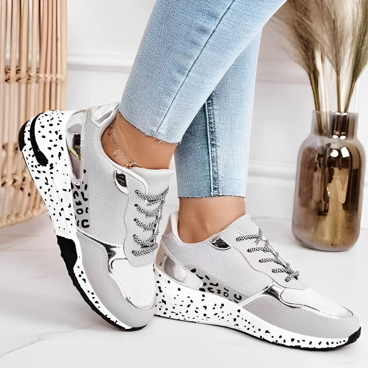 Sommerschuhe für Damen – Elegante Komfort Sneaker mit Muster