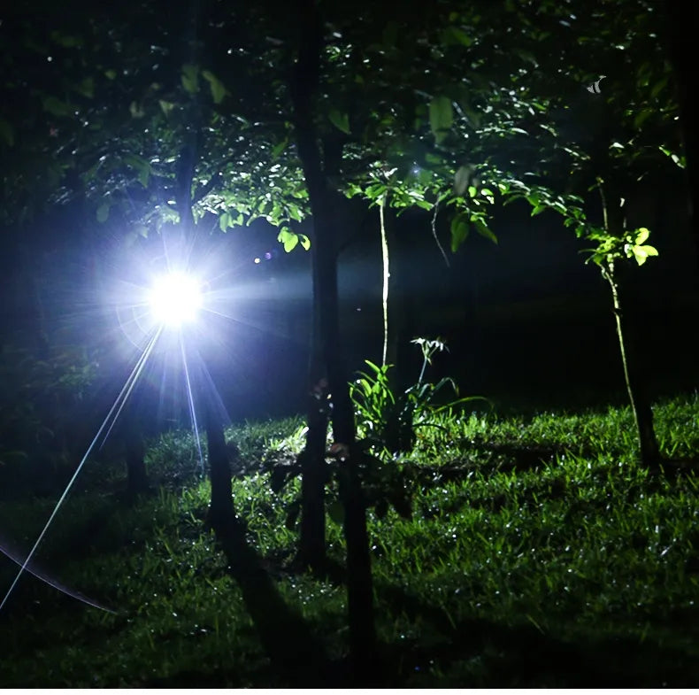 LED Stirnlampe 2000 Lumen wasserdicht USB - Kopflampe Zoom Akku Herbst Wandern Outdoor dunkel