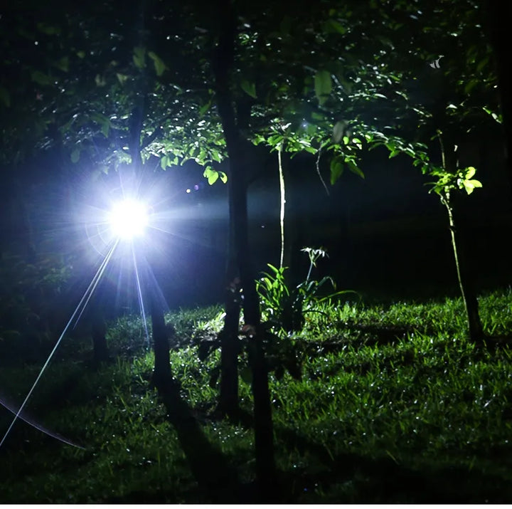 LED Stirnlampe 2000 Lumen wasserdicht USB - Kopflampe Zoom Akku Herbst Wandern Outdoor dunkel