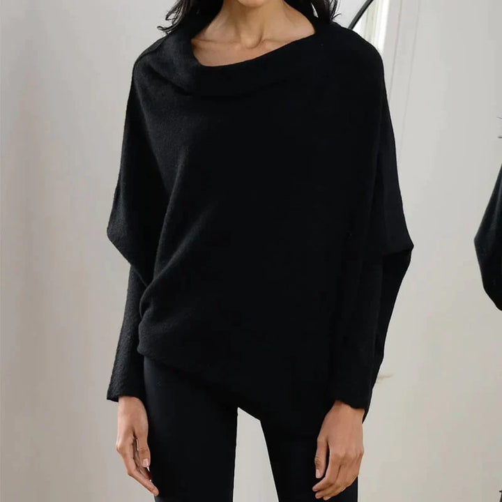 Margiela Maris Pullover | Moderner asymmetrischer Pullover mit U-Boot-Ausschnitt für Damen