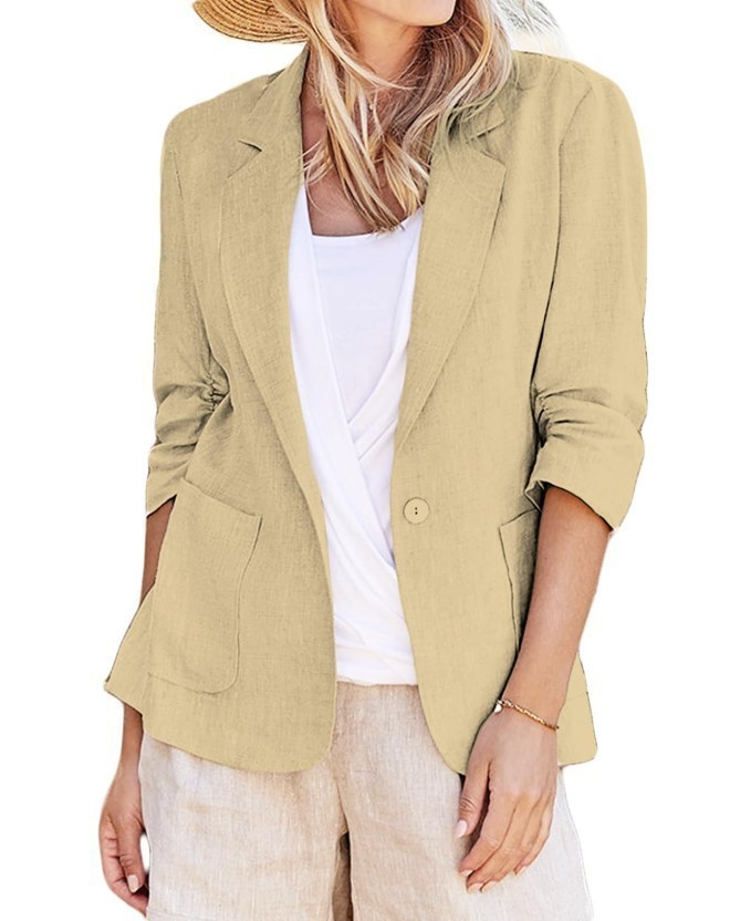 Blazer für Damen – Elegante lange Sommerjacke