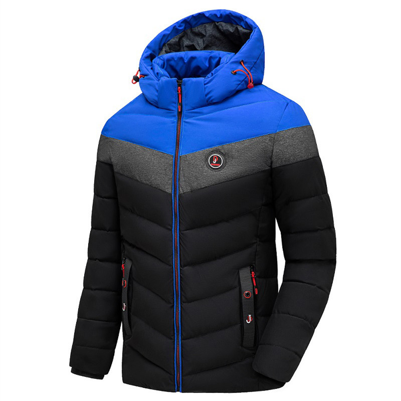 Daunenjacke für Herren - Stilvolle Steppjacke mit Kapuze für den Winter