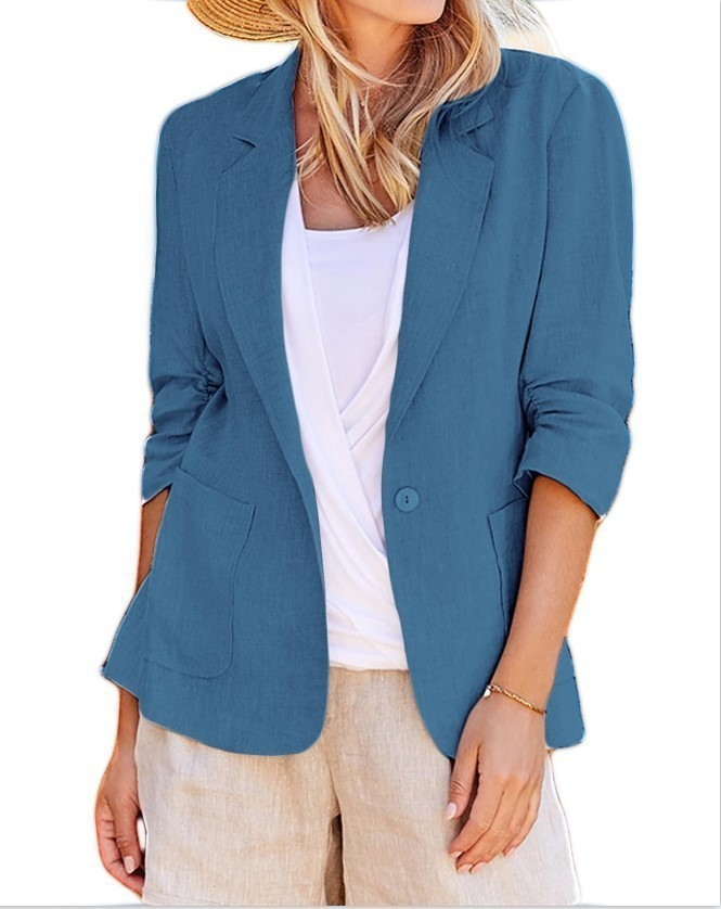 Blazer für Damen – Elegante lange Sommerjacke
