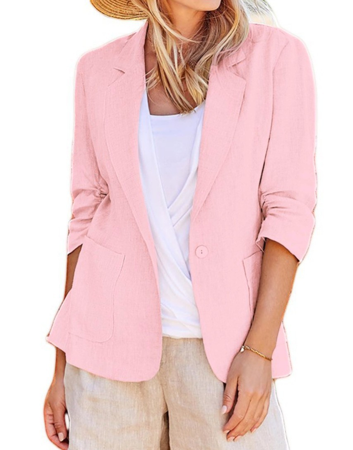 Blazer für Damen – Elegante lange Sommerjacke