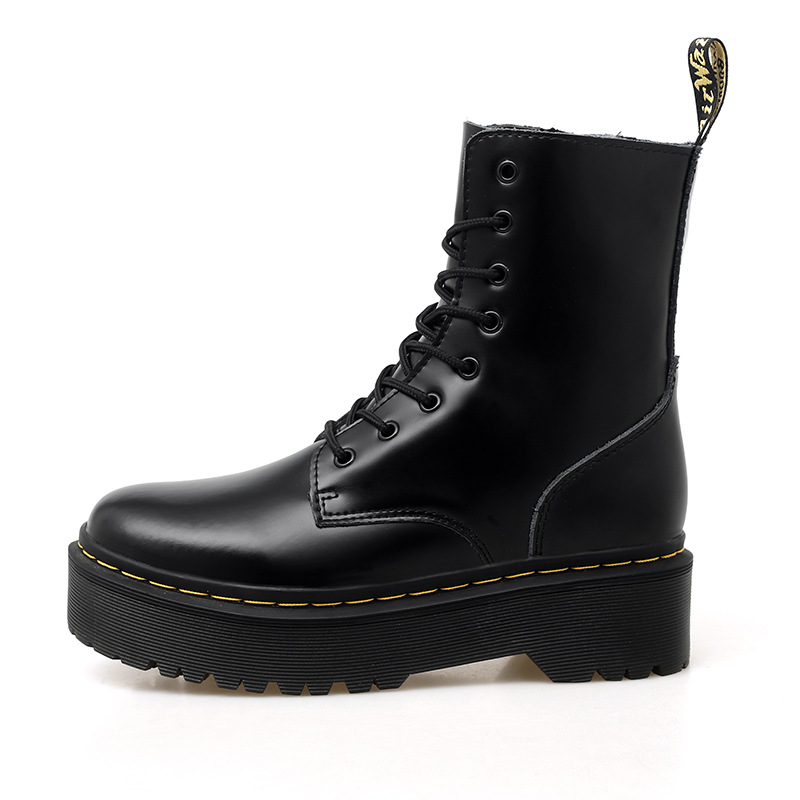 Damen Schnürstiefeletten – Bequeme Sommerstiefel mit Profilsohle und Reißverschluss
