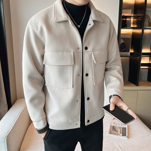 Goos Jacket | Wolle lässige warme Herbstjacke für Männer
