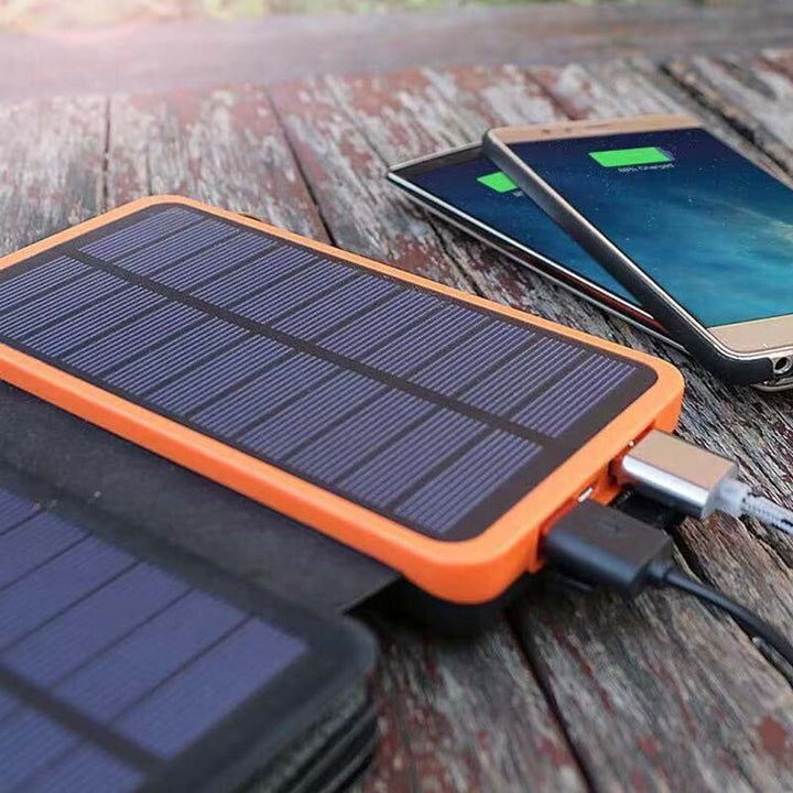 PowerFold | Tragbare, faltbare, wasserdichte Solar-Powerbank
