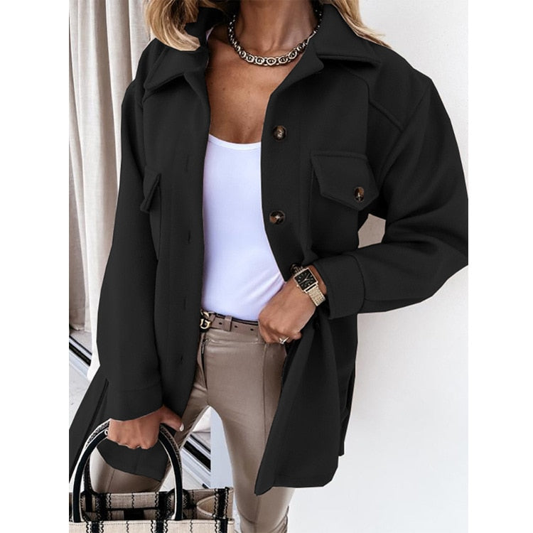 Hemdjacken für Damen - Premium Overshirt für Übergangszeit