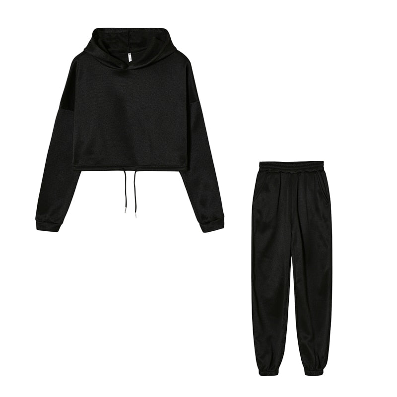 Essentials Casual Jogginganzug | Bequemer Trainingsanzug für Frauen