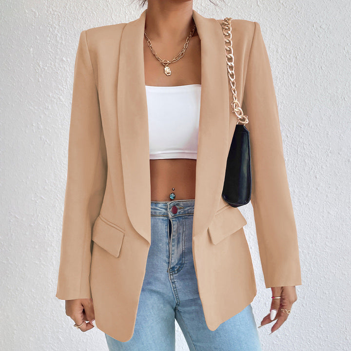 Blazer für Damen – Elegante lange Übergangsjacke