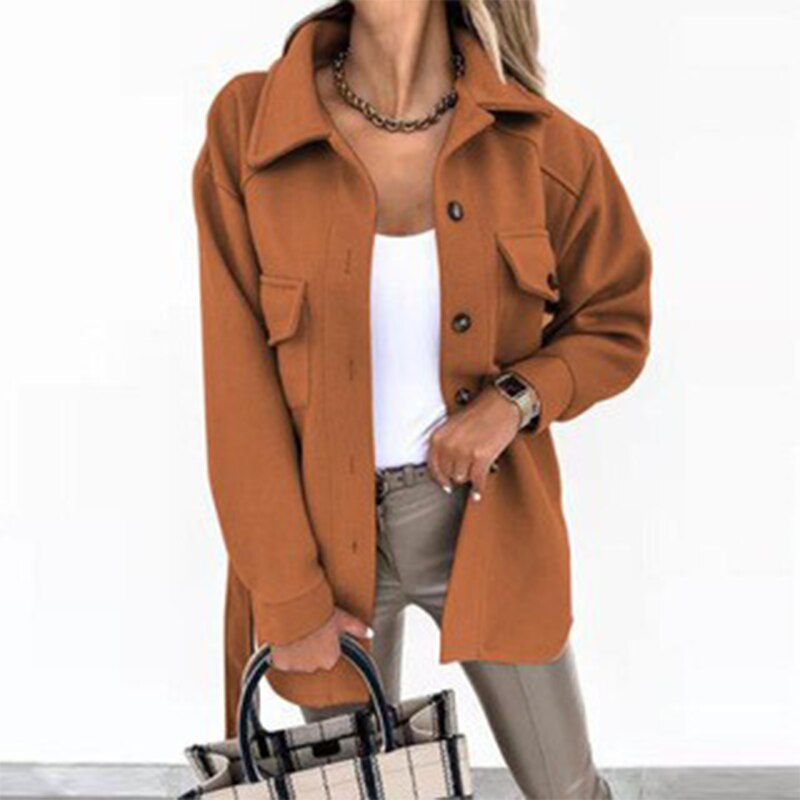 Hemdjacken für Damen - Premium Overshirt für Übergangszeit