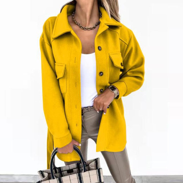 Hemdjacken für Damen - Premium Overshirt für Übergangszeit