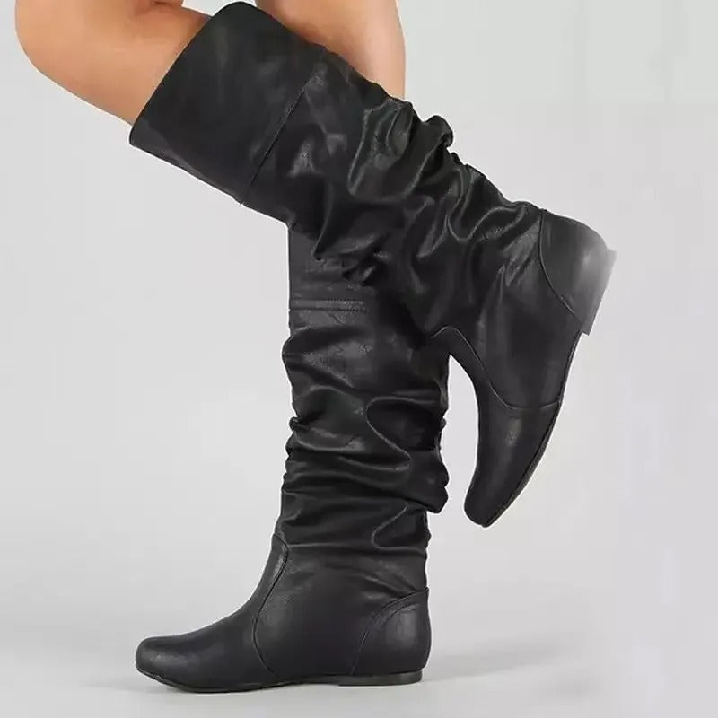Isabel Bonarda Stiefel | Bequeme Kunstleder Westernstiefel mit niedrigem Absatz