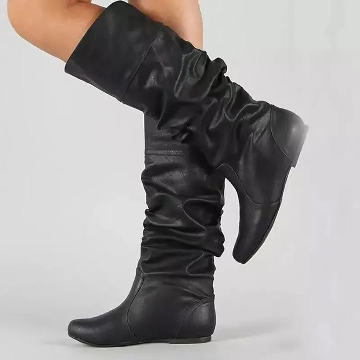 Isabel Bonarda Stiefel | Bequeme Kunstleder Westernstiefel mit niedrigem Absatz