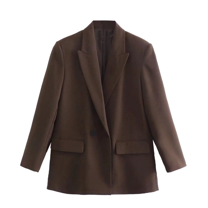Blazer für Damen – Trendige langer Übergangsjacke
