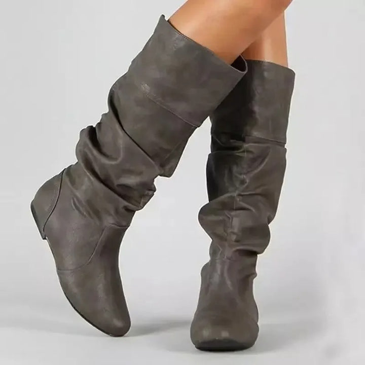 Isabel Bonarda Stiefel | Bequeme Kunstleder Westernstiefel mit niedrigem Absatz